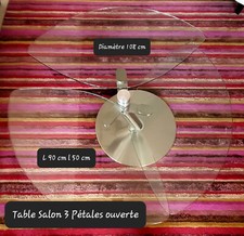 Table de salon en verre de Ambiance Tiffany