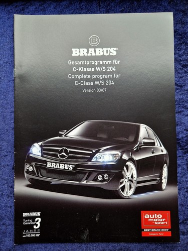 Brabus mercedes class 204 - c-class, w