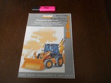 ORIGINAL Brochure Prospectus PELLETEUSE/CHARGEUR CASE 580-590  M/TRACTOPELLE