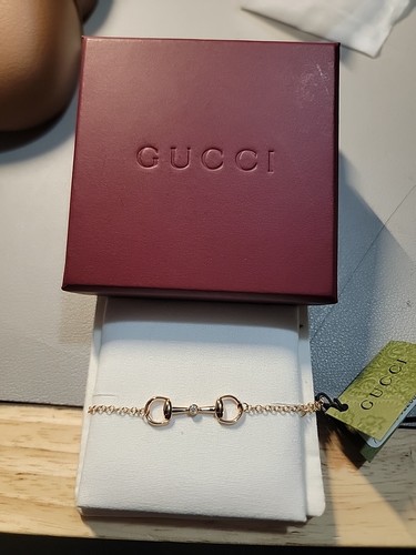 Gucci horsebit 18k rose gold - gucci,