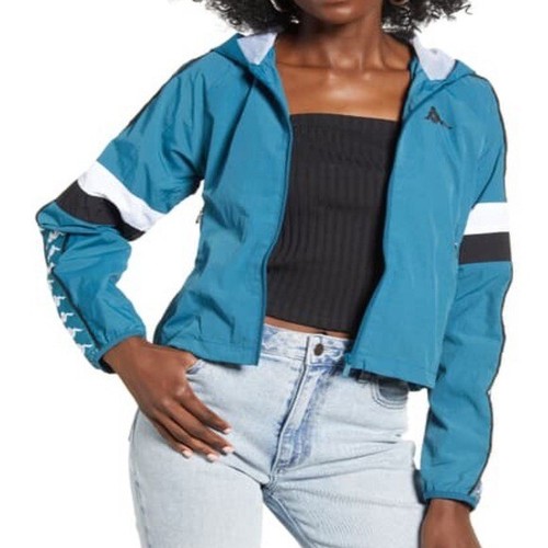 Kappa blue petrol jacket - blue,