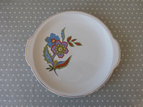 Plat rond blanc marque digoin - plat,