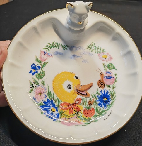 Ancienne assiette chauffante
