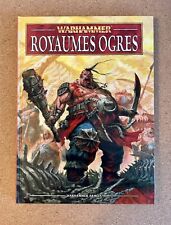 Warhammer Livre d'armée Royaumes Ogres v8 (2011) FR games workshop Citadel GW