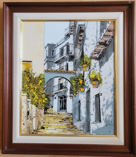 Tableau huile sur toile de - huile,