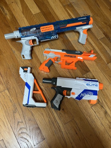 Nerf strike elite lot of - n-strike,