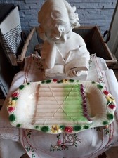 plat service a asperges Sarreguemines vintage