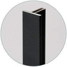 Verrière intérieure 5 carreaux 108 x 153,2 cm noir sablé Kit Atelier