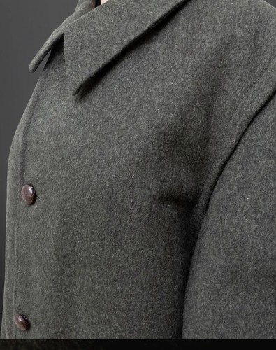 Manteau long poches - poches, loden