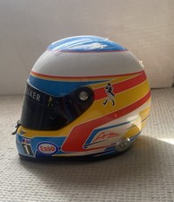 Casque 1/2 Alonso F1 2016