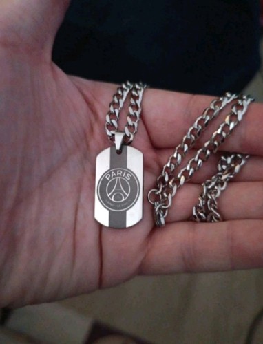 Collier pendentif plaque paris - pendentif,