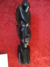 statue buste en "EBENE"
