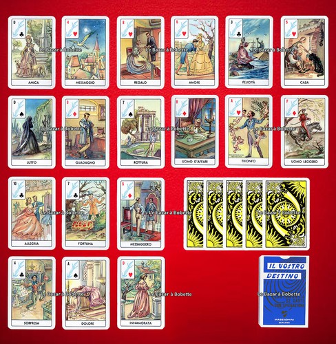 Jeu cartes divinatoires - cartes,