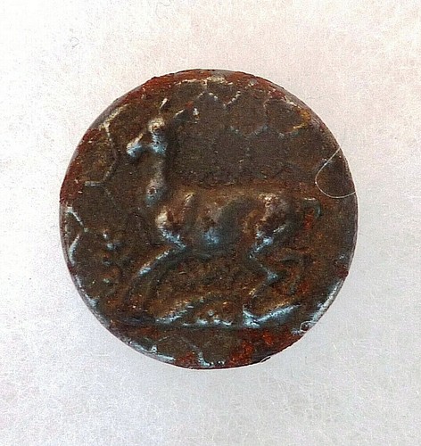 Bouton ancien chasse - bouton,