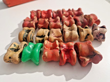 lot de 22 anciens osselets en