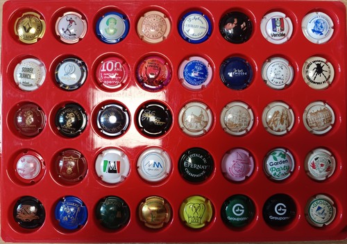 Lot commémo capsules de - 40,