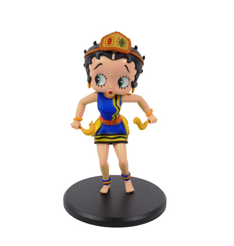 Figurine betty boop danse 12cm - betty,
