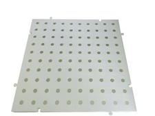 Dalle de plancher Plateforme amovible 50x50x2,5 cm. 4 unités. 1m2. (Blanc)