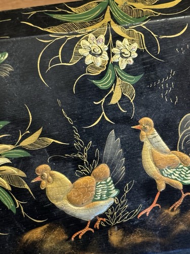 Boîte laquée asiatique - ,