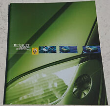 Catalogue publicitaire Renault Scenic RX4 2001 38 pages brochure prospectus