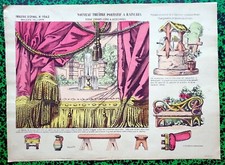  XIX ème - Rare Planche