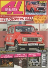 4L MAGAZINE 69 R4 GTL POMPIERS