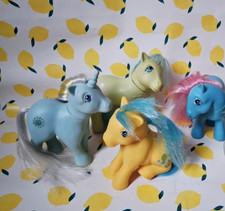 Lot of 4 Vintage My Little Pony G1 Hasbro 1980s – Italy Variants 