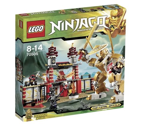 Lego ninjago temple light - temple,