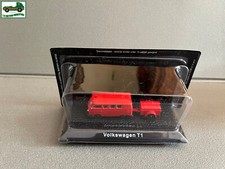 Miniature Voiture Camion de Pompiers Volkswagen T1 Combi DeAgostini au 1/72