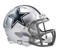 NFL Football Mini Casque Dallas Cowboys Vitesse Riddell Footballhelm Casque
