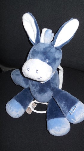 Doudou peluche musical âne - musical,
