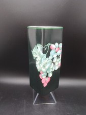 Vase Vigne noir Vendanges Patrick Frey Philippe Deshoulières Limoges Porcelaine