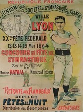 affiche publicitaire ancienne