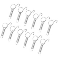  12 Pcs Crochet Inox Pour Cage
