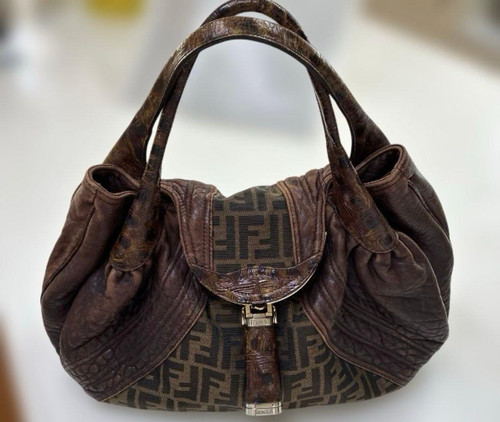 Fendi spy bag zucca canvas - fendi,