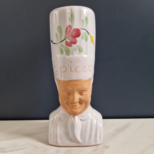 Pot epices buste chef paul - chef,