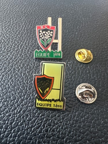 Pin rugby rct équipe - pin’s,