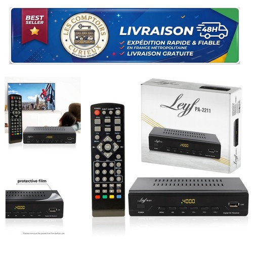 Décodeur tnt leyf 2211 - décodeur,