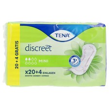 Hygiène Tena Lady women DISCREET mini serviette d'incontinence 24 u