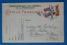 WW1 Carte Postale des Armées-