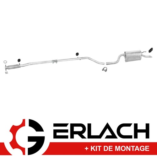 Echappement silencieux pour