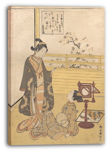 Toile cadres suzuki harunobu - suzuki,
