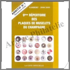 LAMBERT  -  Répertoire des Plaques de Muselets du Champagne  - Additif - 2008