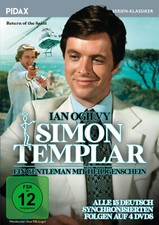 Ian Ogilvy SIMON TEMPLAR Gentleman Avec Auréole RETOUR DU SAINT 4 DVD BOÎTE