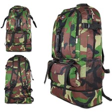 Sac à dos de randonnée militaire homme grand sac 60 L camping montagne...