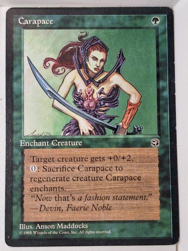 Carapace homelands magic - homelands,
