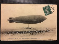 CPA BALLON DIRIGEABLE