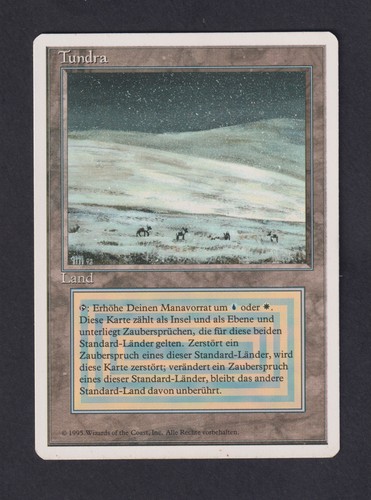Magic mtg tundra revised - magic,