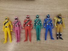 Lot 6 figurines POWER RANGERS, GAVAN, X-OR, , Bandai occasion 
