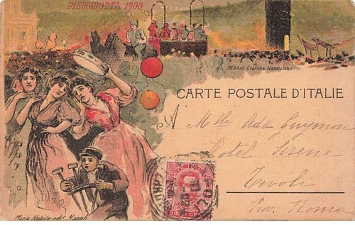 Italie carte postale - -,